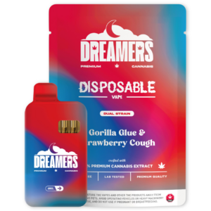 Alternative view of Dreamers 6g Dual Vapes - Gorilla Glue + Strawberry Cough