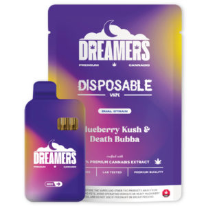 Alternative view of Dreamers 6g Dual Vapes - Blueberry Kush + Death Bubba
