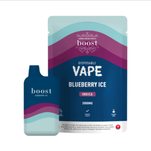 Alternative view of Boost 3g THC Vapes - Blueberry Ice