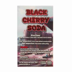 Alternative view of Burn Disposable Vape (3g) - Black Cherry Soda (Indica)