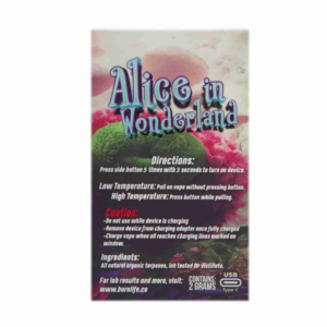 Alternative view of Burn Disposable Vape (2g) - Alice in Wonderland (Hybrid)