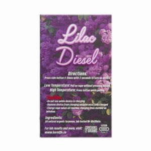 Alternative view of Burn Disposable Vape (2g) - Lilac Diesel (Sativa)