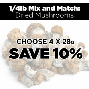 1/4lb Mix and Match Dried Mushrooms