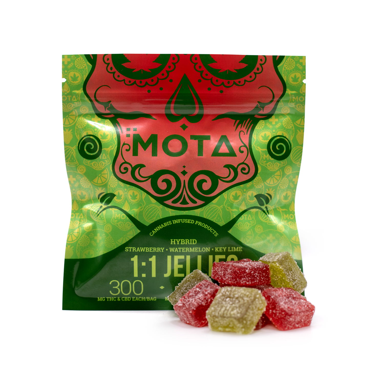 Mota - 1:1 Jellies - Strawberry, Watermelon and Key Lime