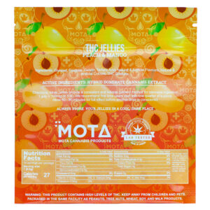 Alternative view of Mota - THC Peach Mango Jellies 1000mg