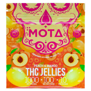 Mota - THC Peach Mango Jellies 1000mg
