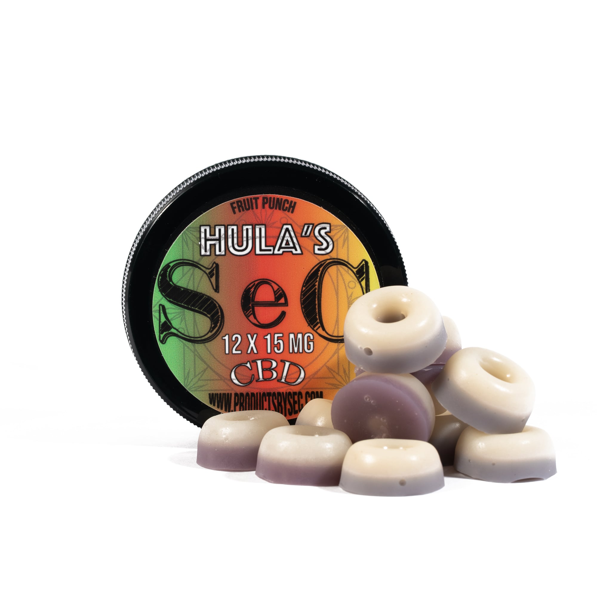 SeC CBD Gummies - Hulas (12x15mg)