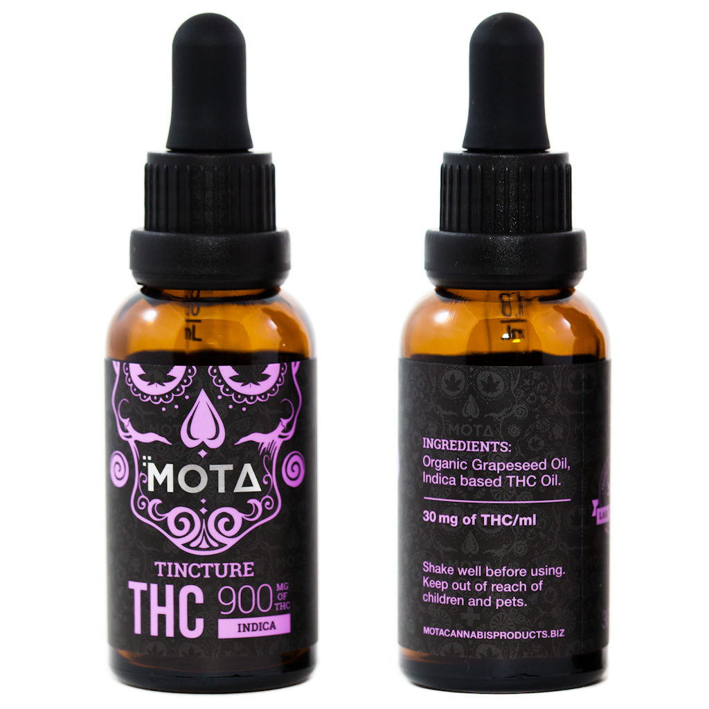 Mota - THC Indica Tincture 900mg - Image 2