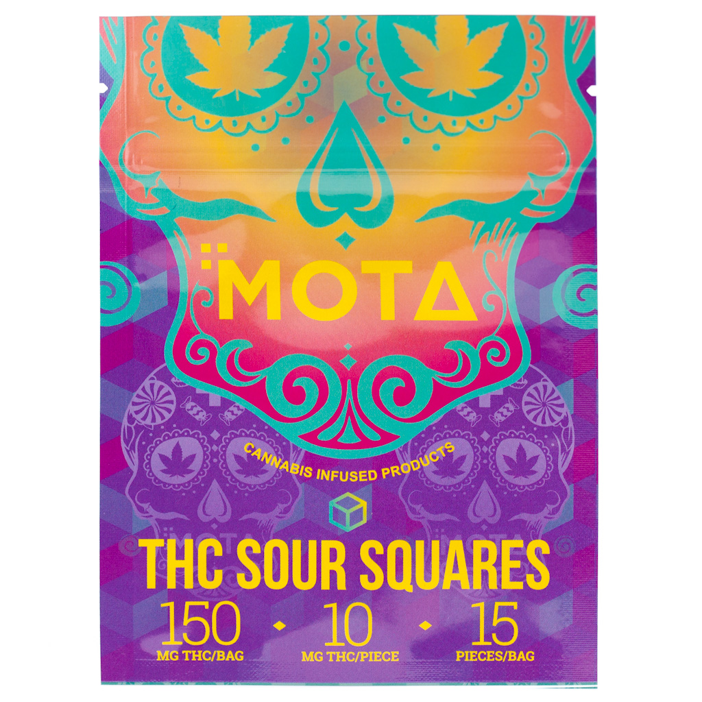 Mota - THC Sour Squares 150mg - Image 2