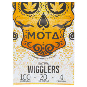 Alternative view of Mota - THC Wigglers 100mg (Sativa)