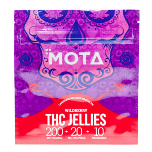 Alternative view of Mota - THC Wildberry Jellies 200mg