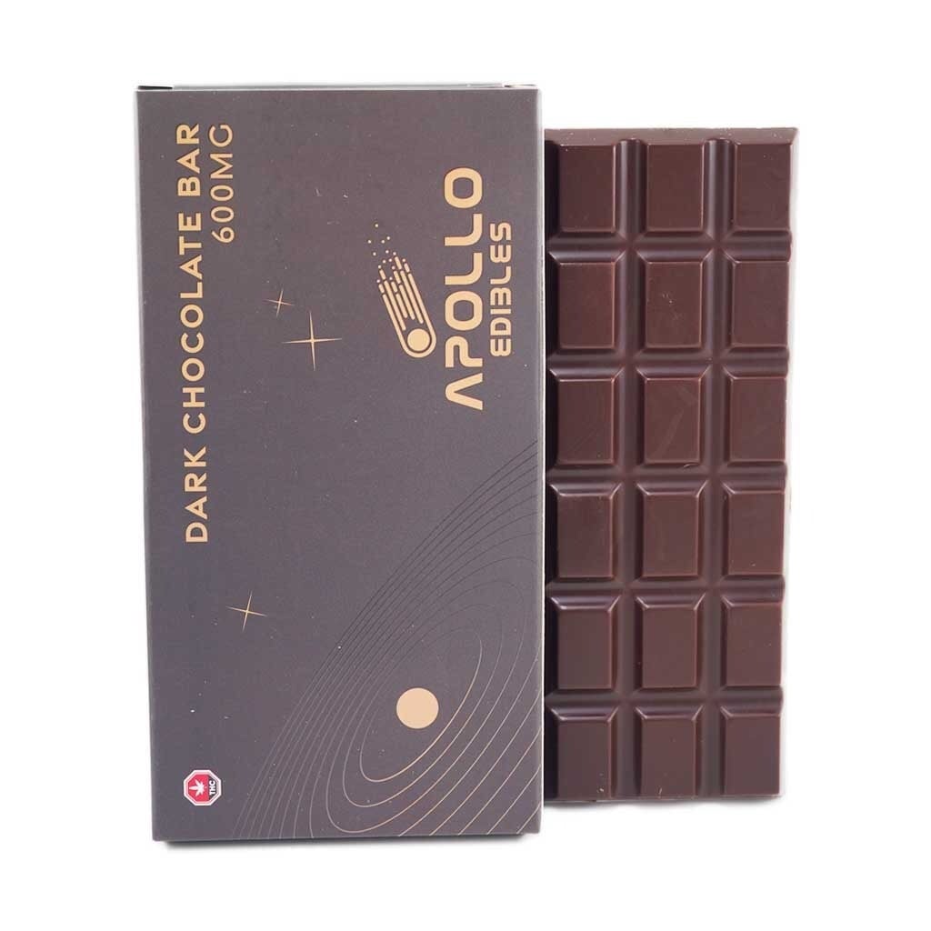 Apollo 600mg THC Bar - Dark Chocolate