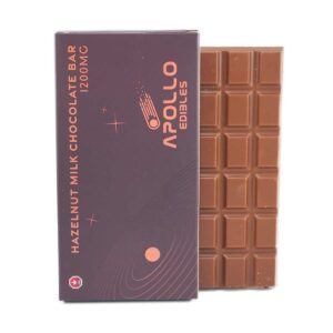 Apollo 1200mg THC Bar - Hazelnut Milk Chocolate