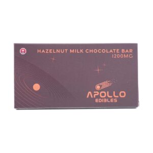 Alternative view of Apollo 1200mg THC Bar - Hazelnut Milk Chocolate