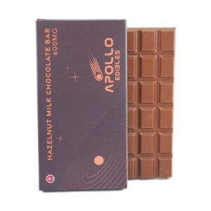 Apollo 600mg THC Bar - Hazelnut Milk Chocolate
