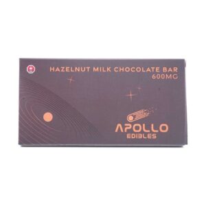 Alternative view of Apollo 600mg THC Bar - Hazelnut Milk Chocolate
