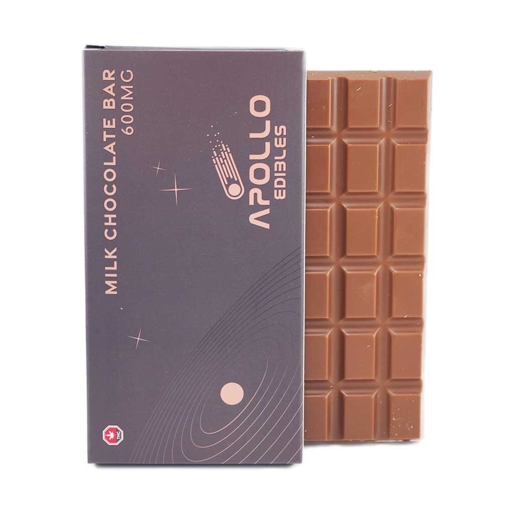 Apollo 600mg THC Bar - Milk Chocolate