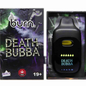 Burn LCD Disposable Vape (3g) - Death Bubba (Indica)